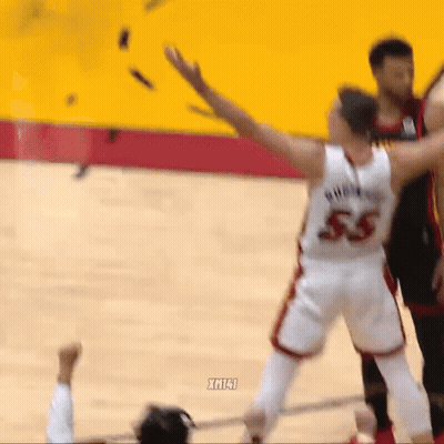 Basketball Player Number 55 Jumping GIF