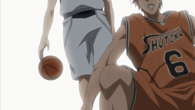 Basketball Player Number 6 Dribbling GIF
