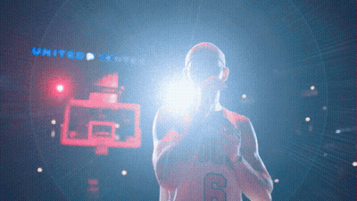 Basketball Player Number 6 GIF
