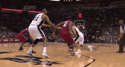 Basketball Player Number 6 GIF