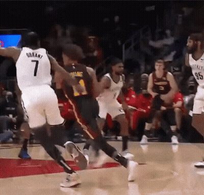 Basketball Player Number 7 Jumping Over GIF