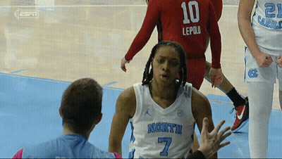 Basketball Player Number 7 Talking To Referee GIF