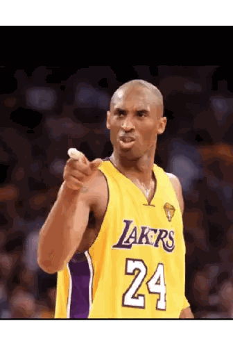 Basketball Player Pointing At Camera Sticker