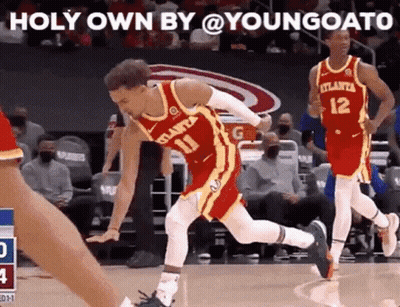 Basketball Player Running On Court GIF