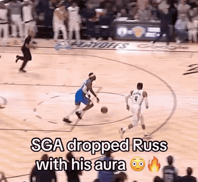 Basketball Player Russ With Aura GIF