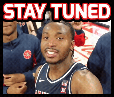Basketball Player Saying Stay Tuned GIF