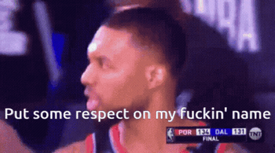Basketball Player Says Put Some Respect On My Fuckin Name GIF