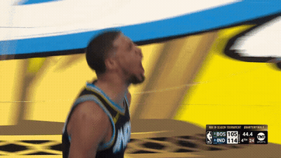 Basketball Player Screaming GIF