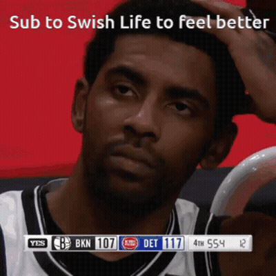 Basketball Player Sitting In Stands Score 117 To 107 GIF