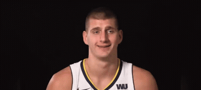 Basketball Player Smiling With Eyes Closed GIF