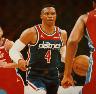 Basketball Player Wearing A Jersey That Says The District Of Columbia GIF