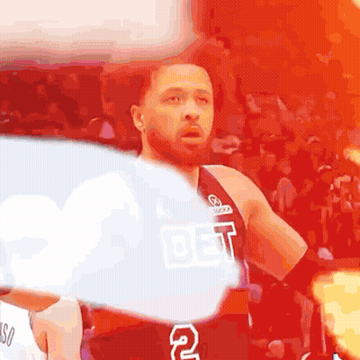 Basketball Player Wearing Bet On It Jersey