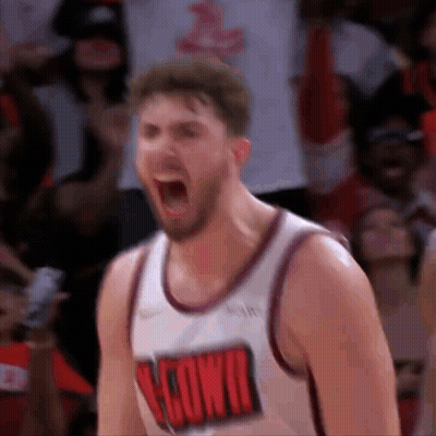 Basketball Player Wearing McCown Jersey GIF