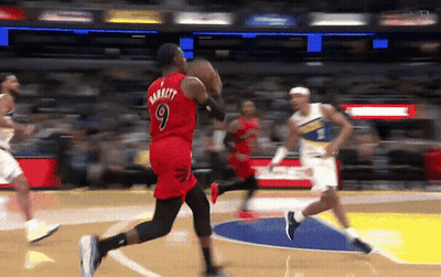 Basketball Player Wearing Number 9 GIF