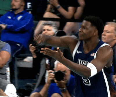 Basketball Player Wearing Number 9 Jersey GIF