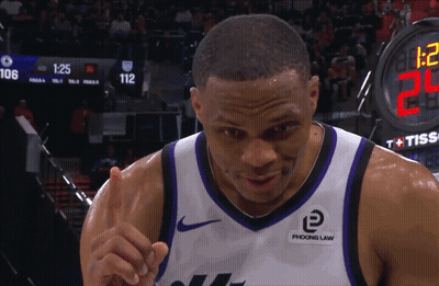 Basketball Player Wearing Phoenix Law Shirt GIF