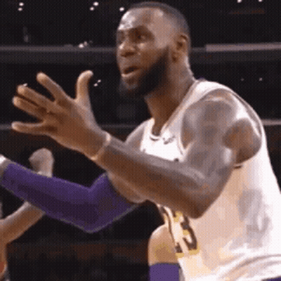 Basketball Player With Beard Making Gesture