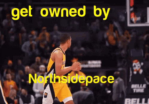 Basketball Player With Get Owned GIF
