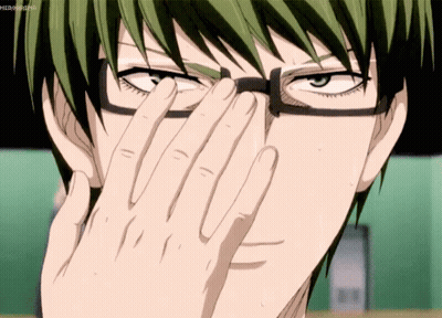Basketball Player With Green Hair Kneeling GIF