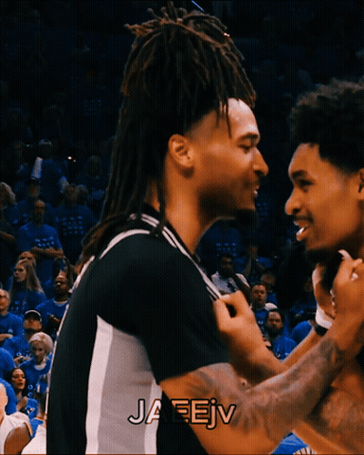 Basketball Player With Jaeev On Arm GIF