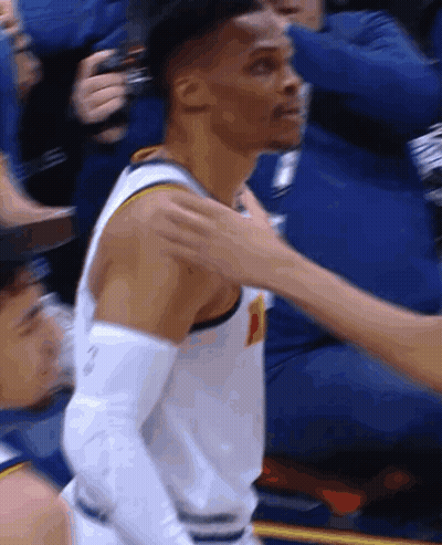 Basketball Player With Letter P GIF