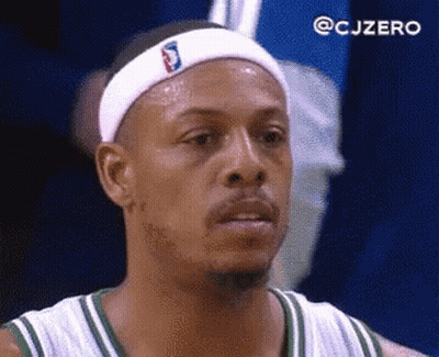 Basketball Player With NBA Headband GIF