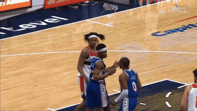 Basketball Player With Number 0 GIF