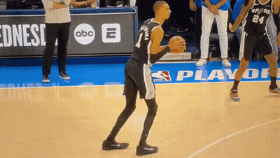 Basketball Player With Number 1 On Shirt GIF