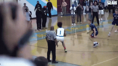 Basketball Player With Number 1 On Shirt GIF