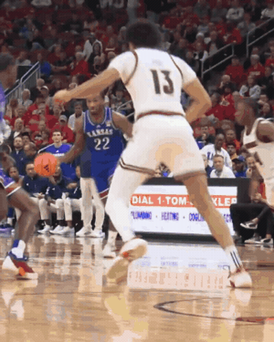 Basketball Player With Number 13 GIF