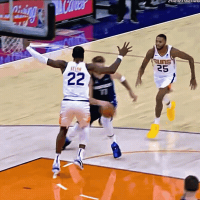 Basketball Player With Number 22 On Back GIF