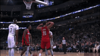 Basketball Player With Number 28 Jersey GIF