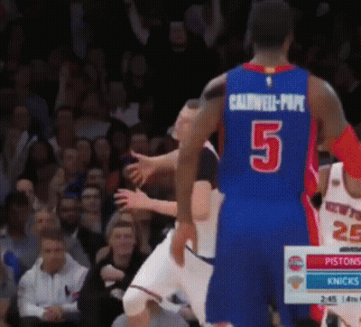 Basketball Player With Number 5 on Back