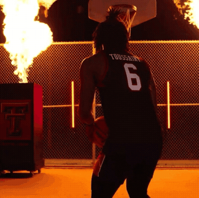 Basketball Player With Number 6 Jersey GIF