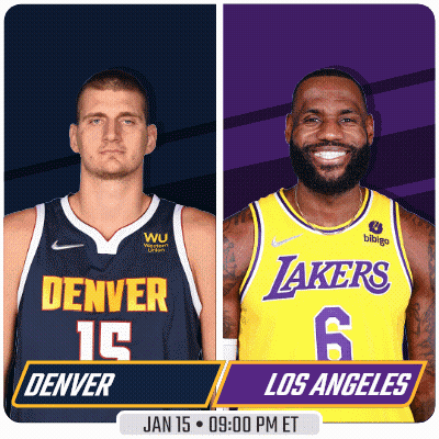 Basketball Players Denver Lakers GIF