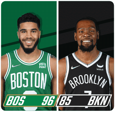 Basketball Players From Boston And Brooklyn GIF