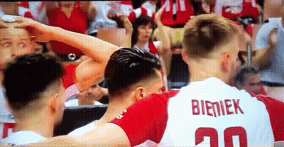 Basketball Players Hugging Number 20 Jersey GIF
