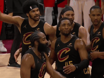 Basketball Players In Cliffs Jerseys GIF
