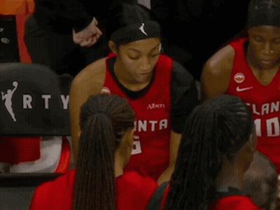 Basketball Players In Red Jerseys Number 10 GIF