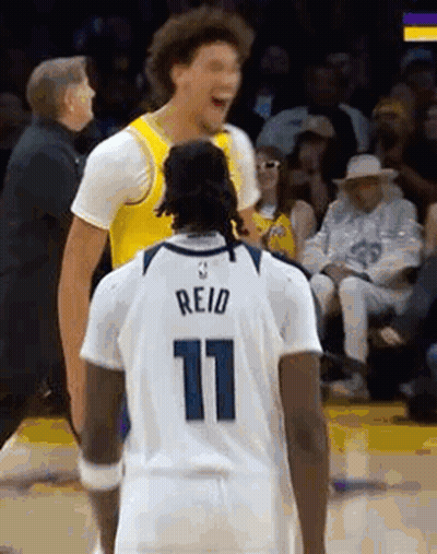 Basketball Players Laughing GIF
