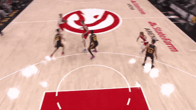 Basketball Players On Court GIF
