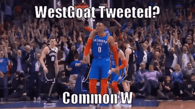 Basketball Players On Court In Front Of Crowd GIF
