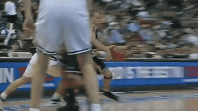 Basketball Players On Court With In Sign GIF