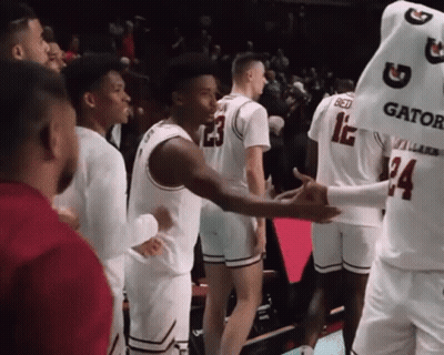 Basketball Players One In Gatorade Jersey GIF