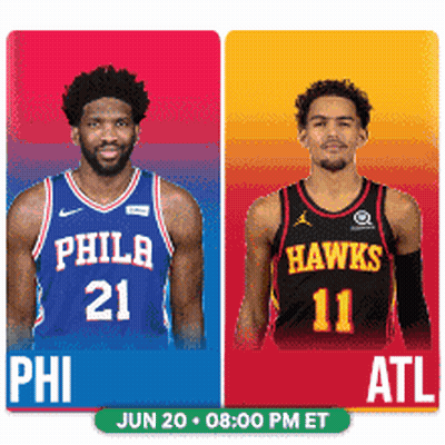 Basketball Players Philadelphia Phillies And Atlanta Hawks GIF