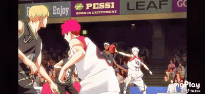 Basketball Players Playing By Pessi Sign GIF