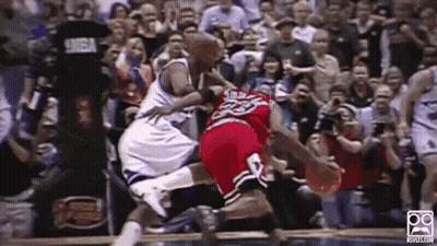 Basketball Players Playing Game GIF