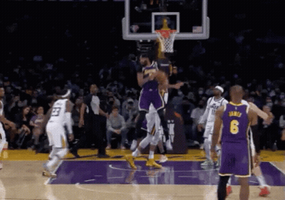 Basketball Players Playing Game GIF