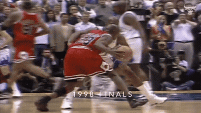 Basketball Players Playing On Court GIF