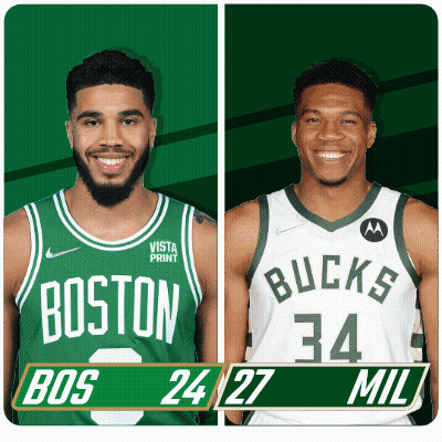 Basketball Players Posing GIF